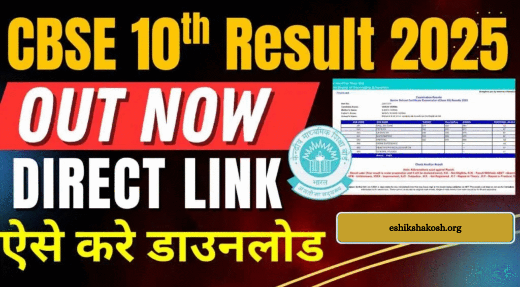 CBSE Class 10th Result 2025 Declared