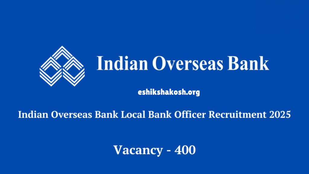 Indian Overseas Bank Recruitment 2025