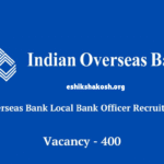 Indian Overseas Bank Recruitment 2025